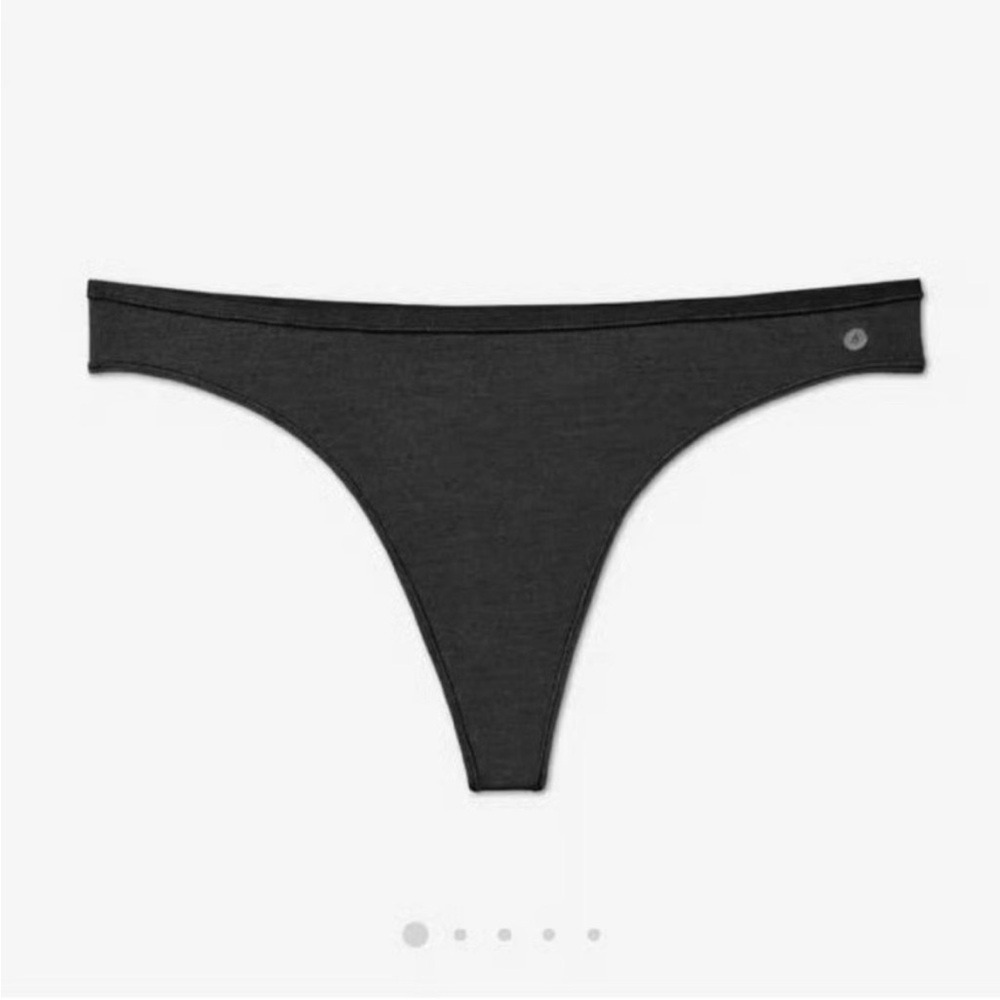 Allbirds Trino Thong Underwear Raincloud Dark Grey Merino Wool Blend Sz 3X NEW